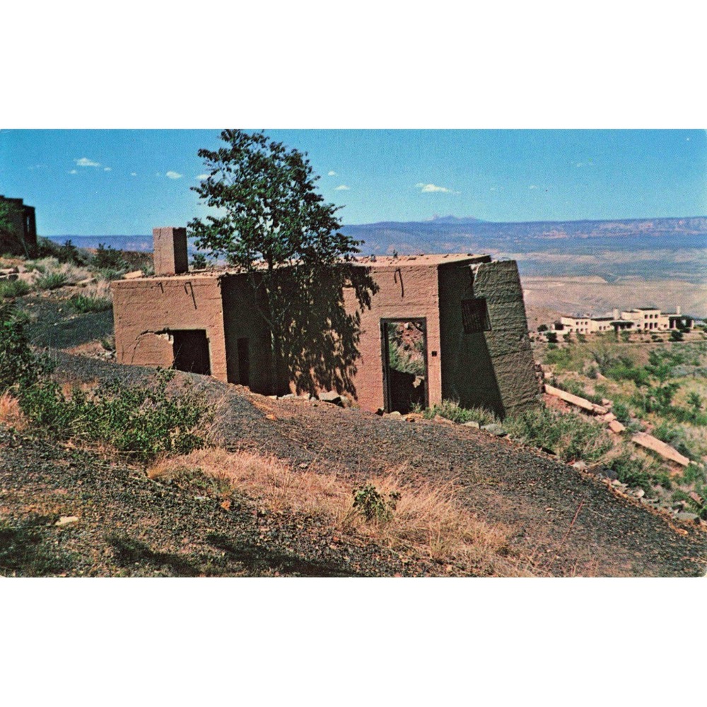 Vintage Traveling Jail Jerome Arizona Postcard Ben Houck Roben Co 165 VG 1969 - Picture 1 of 2